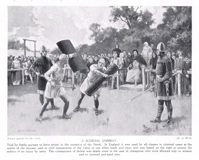 Judicial combat, 1920